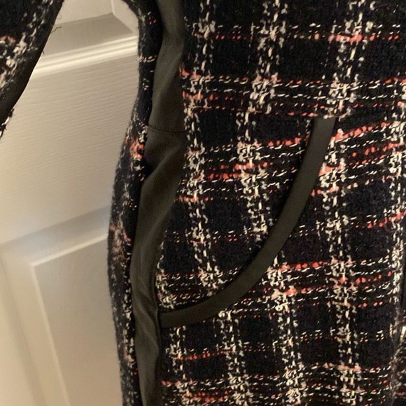 MAJE Plaid Button-Down Dress - Picture 9 of 13